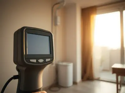 תמונת אווירה של מומחה איתור נזילות