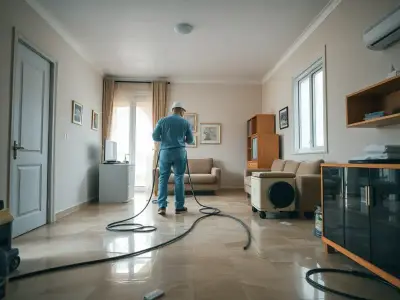 תמונת אווירה של קבלן שיפוצים ואיטום